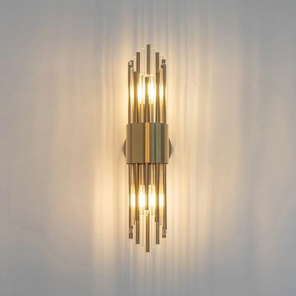 Настенный светильник Wall lamp B2562W-B gold