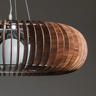 Sputnik Ceiling Lamp S - американский орех