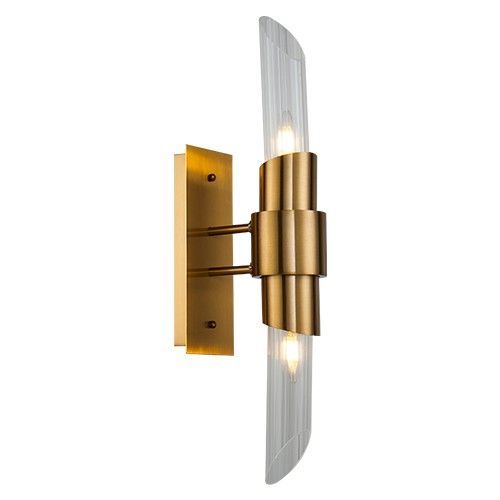 Настенный светильник Tycho 2 brass KM0987W-2 brass