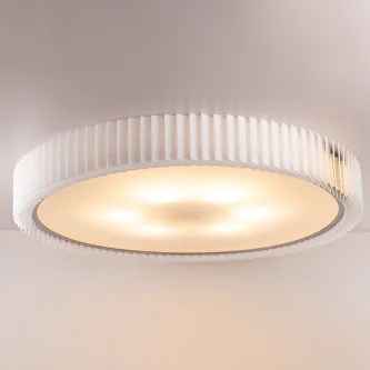 Rotor Chandelier white acrylic - 1000 - вплотную к потолку