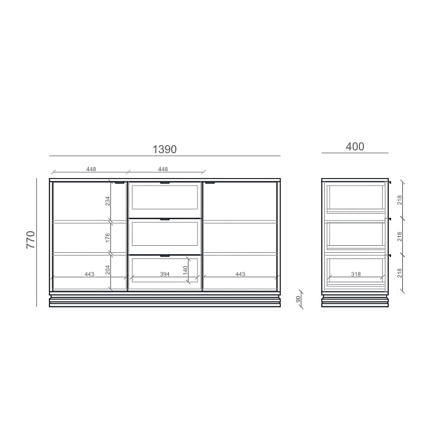 Комод TLD048