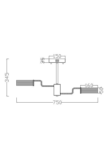 Потолочный светильник Eva FR6039CL-L64CH