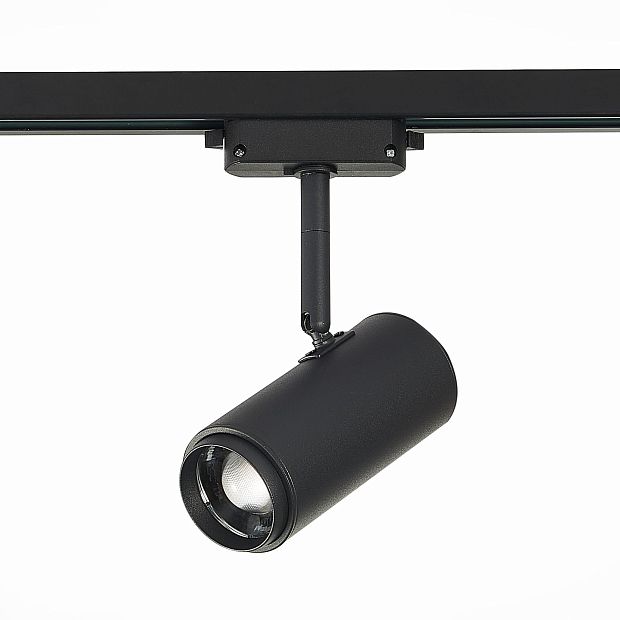 ST600.436.12 Св-к трек. Zoom Черный LED 1*12W 3000K 1 200Lm Ra&gt;80 15-60° IP20 L137xW59xH178 170-240V Однофазная трековая система