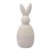 Превью Декор из фарфора бежевого цвета trendy bunny из коллекции essential, 9,2х9,2x22,6 см