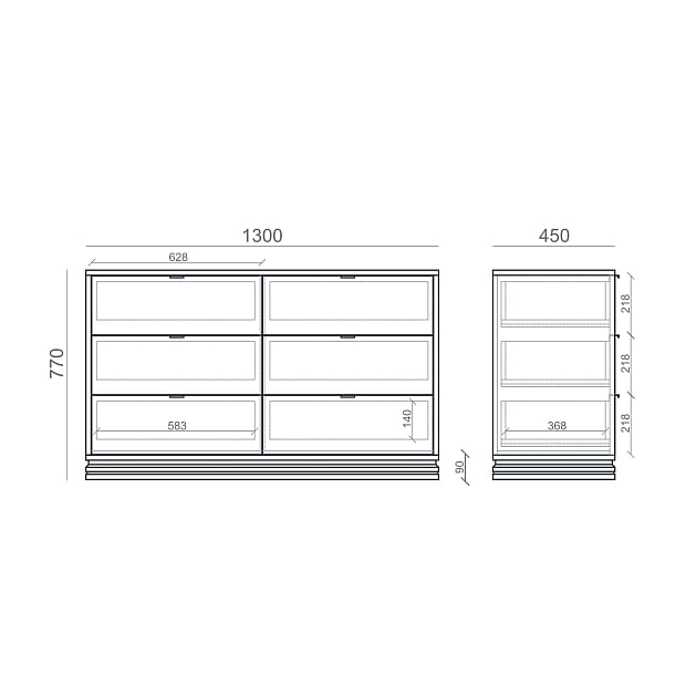 Комод TLD042