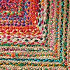 Превью Ковер из джута и разноцветного хлопка Jaco 200 x 290 см разноцветный