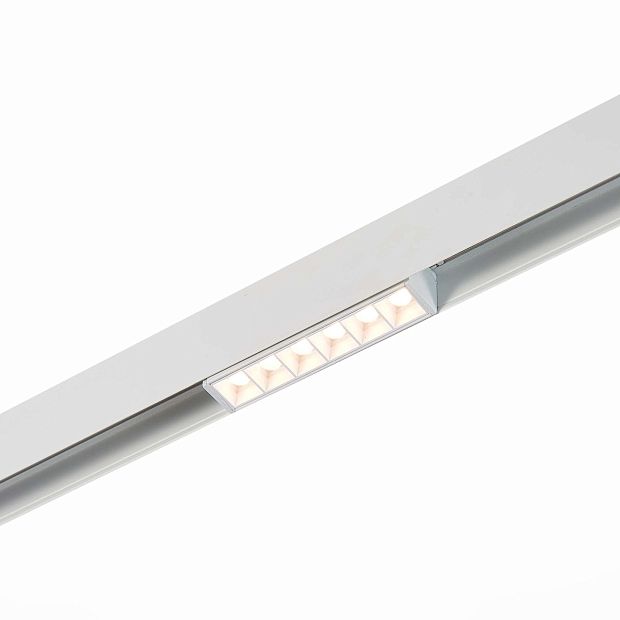 ST361.536.06 Магнитный трековый светильник белый LED 1*6W 3000K 532Lm Ra&gt;80 36° IP20 L115xW22xH44 48 SKYLINE 48