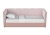 Диван-кровать Bowl спальное место 90*200 см (розовый)