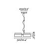 Превью Светодиодный светильник 3X6W 2700K