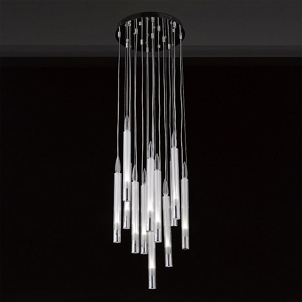 Подвесной светильник Candle P68094-13 chrome