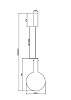 Превью Подвесной светильник Maytoni MOD182PL-L6W3K