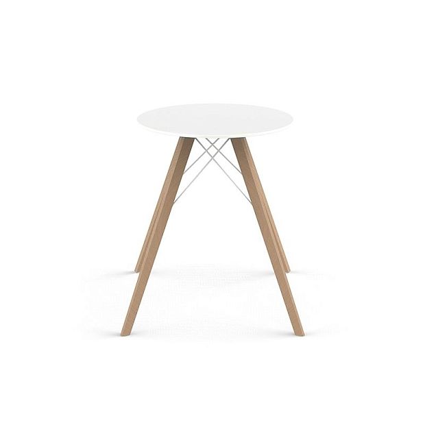 Обеденный стол из дерева Faz ø60x74