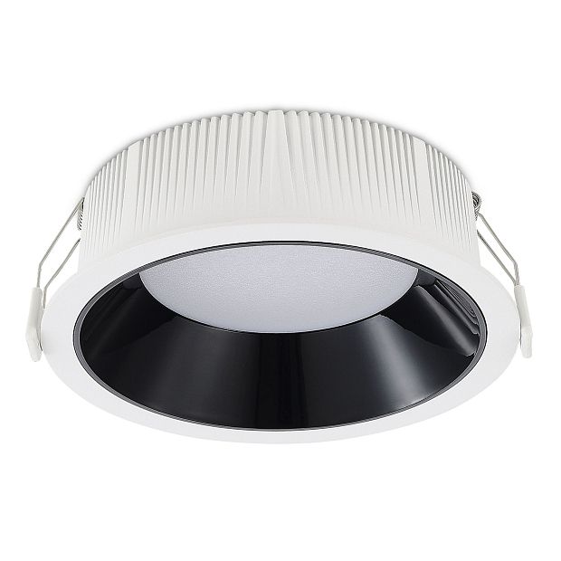 Св-к встр. Черный LED 1*18W 3000K 1 620Lm Ra80 120° IP20 D160xH60 100-240V