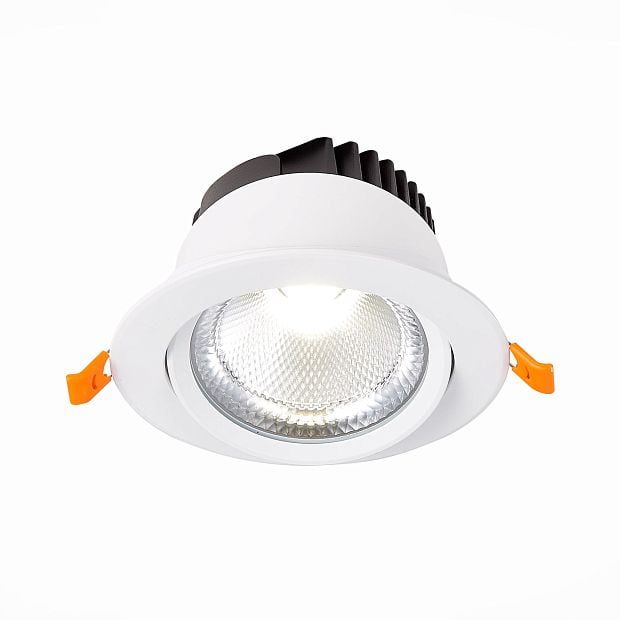 Св-к встр. Белый LED 1*15W 3000K 1 125Lm Ra80 36° IP20 D109xH65 220-240V