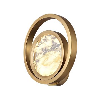 Настенный светильник Moon Light 1A br.gold MB8700-1A brushed gold