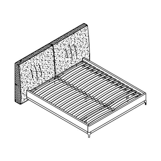 Кровать с решеткой CALPE
