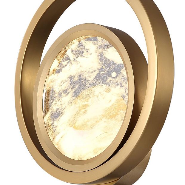 Настенный светильник Moon Light 1A br.gold MB8700-1A brushed gold