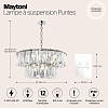 Превью Подвесная люстра Maytoni Puntes MOD043PL-12CH