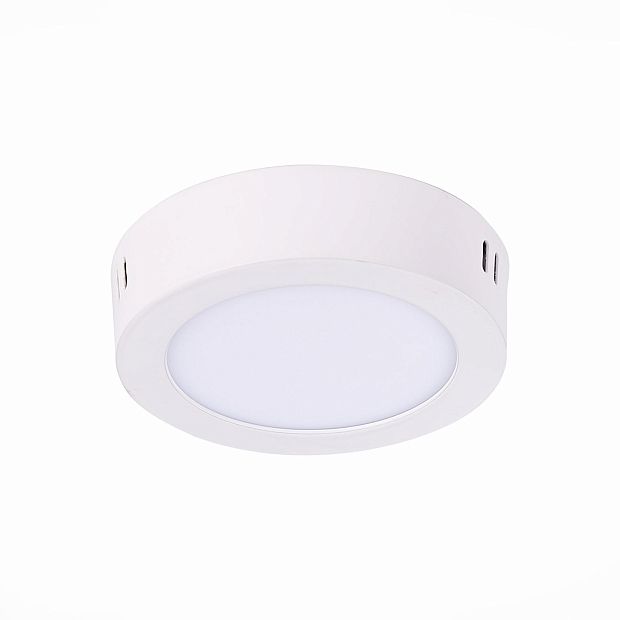 Светильник настенно-потолочный Белый LED 1*6W 4000K 370Lm Ra80 120° IP20 D110xH28 90-26