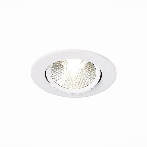 Св-к встр. Белый LED 1*6W 3000K 480Lm Ra80 24° IP20 D86xH50 220-240V