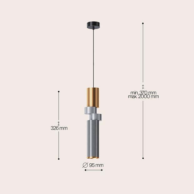 Подвесной светильник Palette MOD303PL-01CFL3