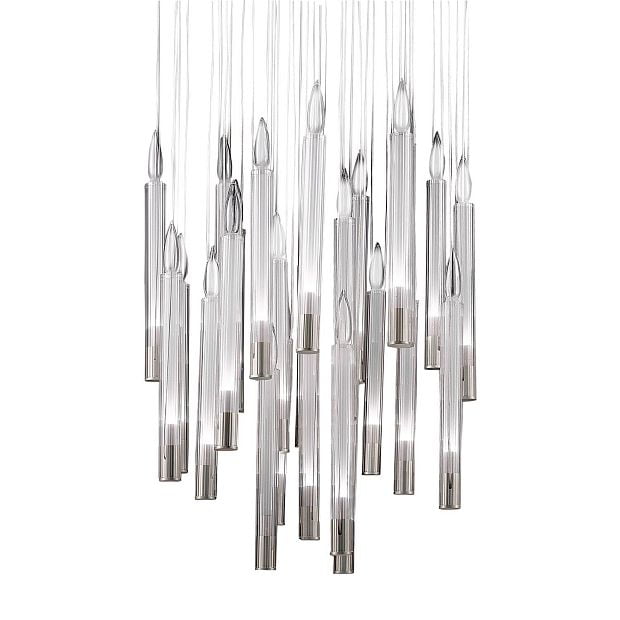 Подвесной светильник Candle P68094-25 chrome