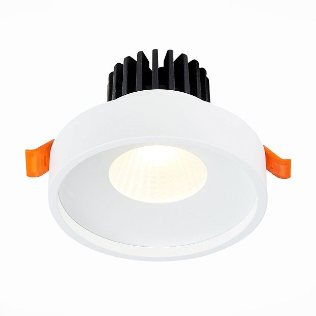 Св-к встр. Белый LED 1*10W 4000K 750Lm Ra>90 38° IP20 D100xH75 170-240V