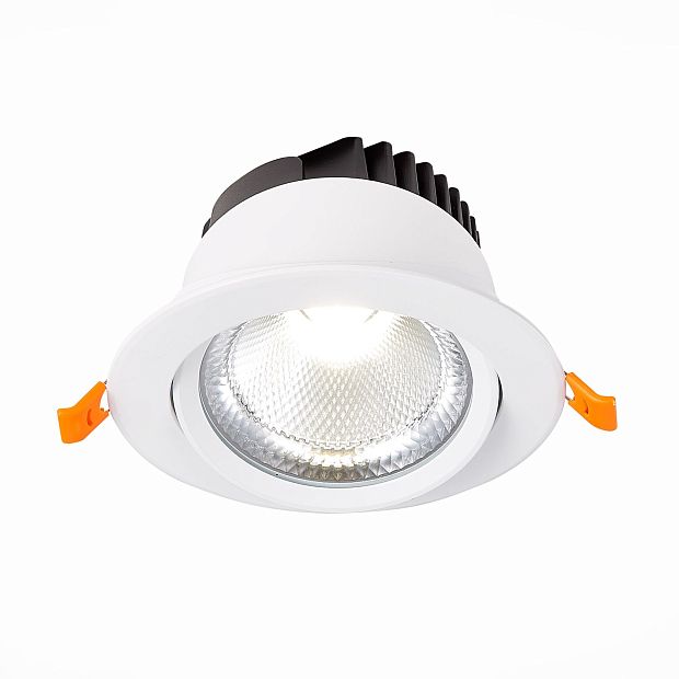 ST211.548.15.36 Св-к встр. Белый LED 1*15W 4000K 1 125Lm Ra80 36° IP20 D109xH65 220-240V Встраиваемые светильники