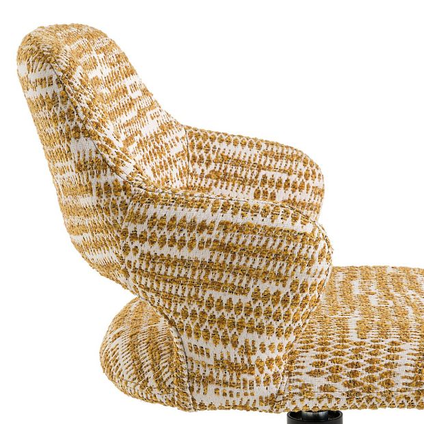 Кресло барное вращающееся Asyar единый размер желтый