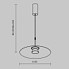 Превью Подвесной светильник Maytoni MOD352PL-L10W3K