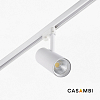 Превью Трековый светильник Fuga LARGE белый LED HE 41,5W 3000K 60є CASAMBI