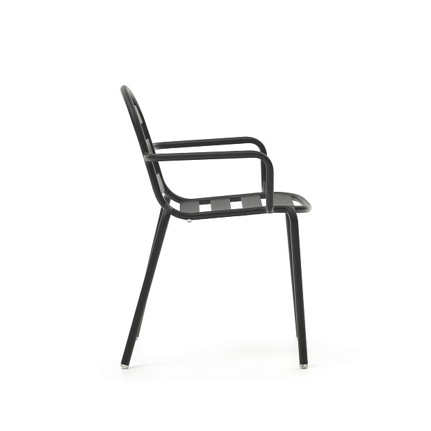 Joncols Алюминиевый стул для улицы серого цвета
