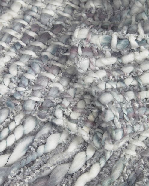 Плед Persis серо-белый 125 x 150 см