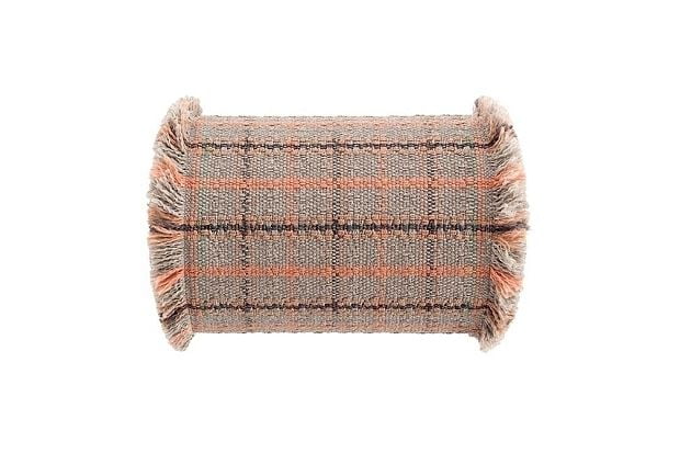 Подушка-ролл GL Tartan terracotta большая