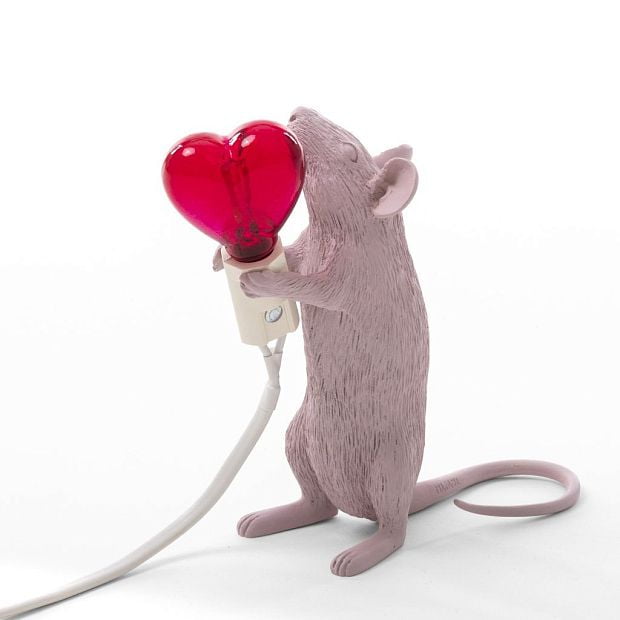 Настольная лампа Mouse Lamp Love Edition USB