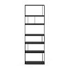 Превью Высокий стеллаж для книг открытый 240 см Parallel XL единый размер черный