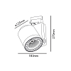 Превью Cylinder БЕЛЫЙ СВЕТОДИОД 30W 3000K 20 °