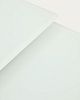Превью Vashti Раздвижной стол из стекла и МДФ со стальными ножками белого цвета160 (210) x 90 см