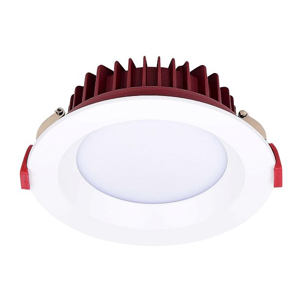 Св-к встр. Белый LED 1*18W 4000K 1 440Lm Ra80 100° IP44 D140xH52 100-240VV