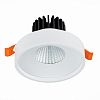 Превью Св-к встр. Белый LED 1*10W 4000K 750Lm Ra>90 38° IP20 D100xH75 170-240V