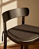 Превью Romane Подушка для стула темно-серого цвета 43 x 43 см