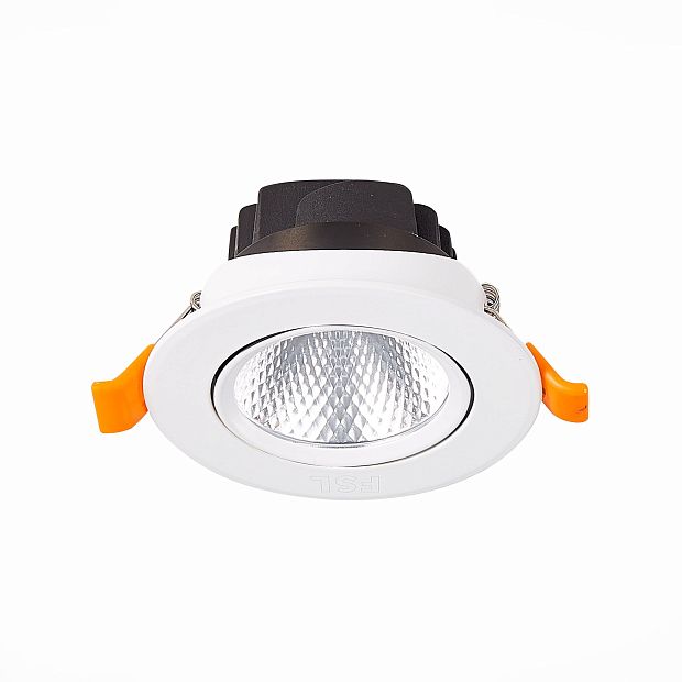 Св-к встр. Белый LED 1*6W 4000K 480Lm Ra80 24° IP20 D86xH50 220-240V