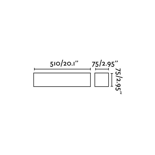 Бра Tera белое LED 6W 2700K