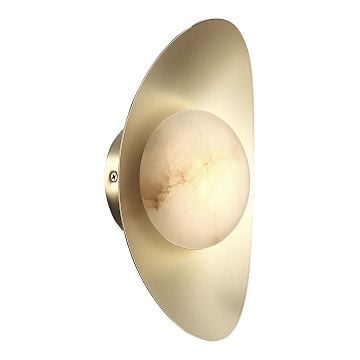 Светильник настенный PEARL Золотистый/Алебастр LED 1*7W 3000K