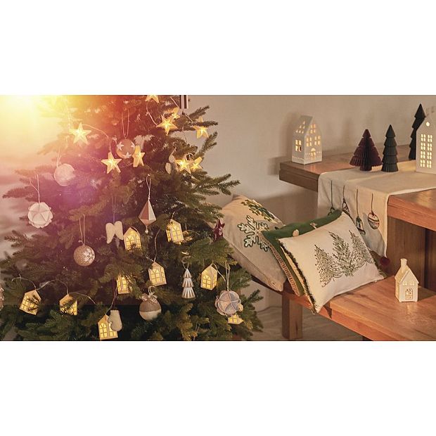 Дорожка с вышивкой christmas decorations из коллекции new year essential, 45х150 см