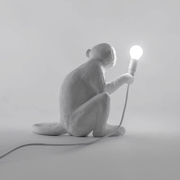 Настольная лампа Monkey Lamp Sitting