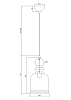 Превью Подвесной светильник Maytoni Tone P035PL-01CH