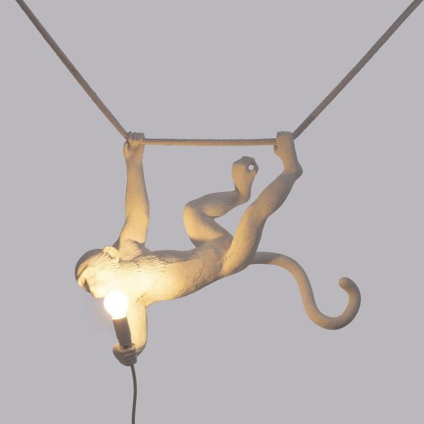 Подвесной светильник The Monkey Lamp Swing White