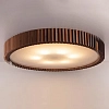 Превью Rotor Chandelier 1000 - американский орех - вплотную к потолку