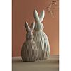 Превью Декор из фарфора бежевого цвета trendy bunny из коллекции essential, 9,2х9,2x22,6 см